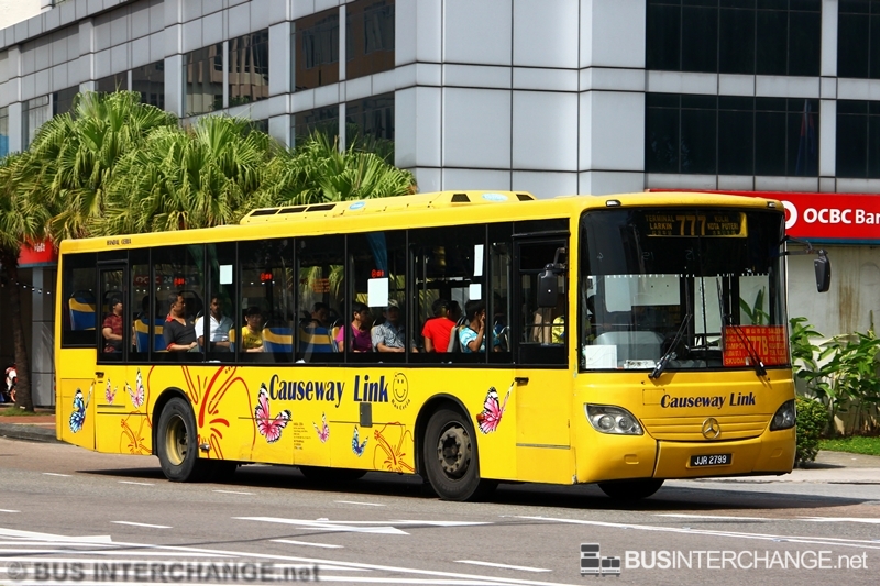 A Mercedes-Benz CBC1725 (JJR2799) operating on Causeway Link bus service 777