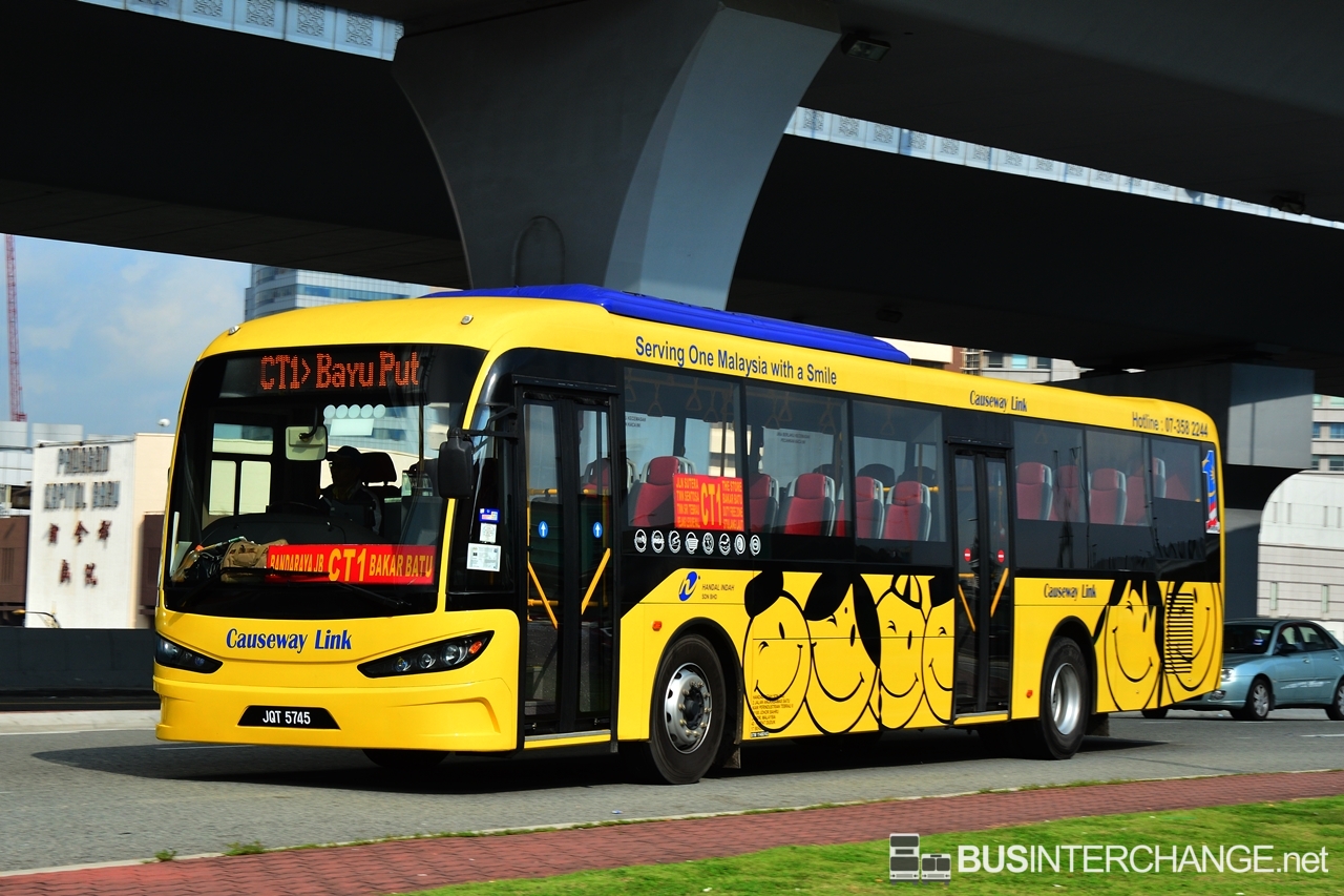 A Sksbus SA12-300 () operating on Causeway Link bus service CT1