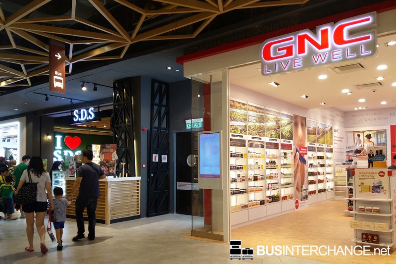 Exit door leading to bus stop at The Mall, Mid Valley Southkey